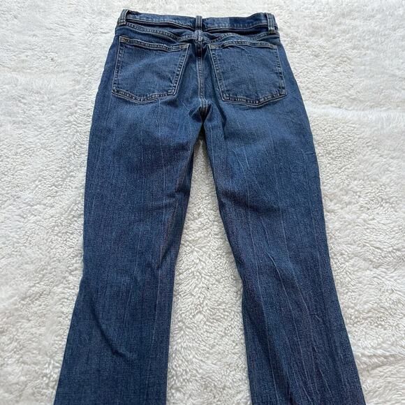 Abercrombie & Fitch The Skinny High Rise‎ Women Distressed Cotton Blue Size 26 - Picture 8 of 8